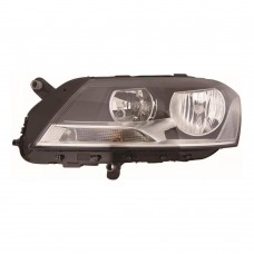 Volkswagen Passat 2010-2015 Black Inner Halogen Head Lamp Unit Passenger Side